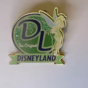 Disney Disneyland Logo Tinker Bell Pin