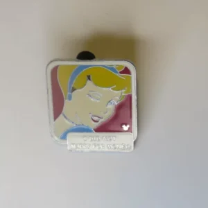 Disney DL Cinderella I DID NOT MARRY FOR MONEY Lanyard Pin