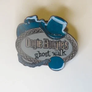 Disney Oogie Boogie Ghost Walk Disneyland Logo Pin