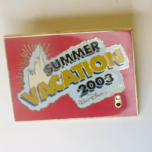 Disney WDW Summer Vacation 2003 Build a Pin Base Completer Pin