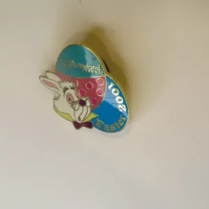 Disney DLR  Cast Easter 2001  White Rabbit Pin