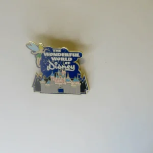Disney DL  Tinker Bell  Wonderful World of Disney  Castle Pin