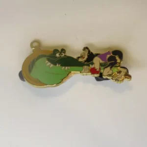 Disney Captain Hook Tic Toc Crocodile Pin