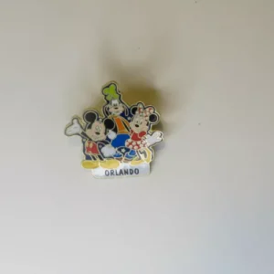 Disney Fab 3 Mickey Goofy Minnie Orlando Pin