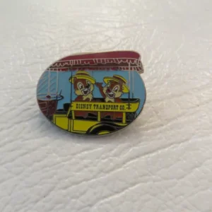 Disney Chip Dale Transportation Pin