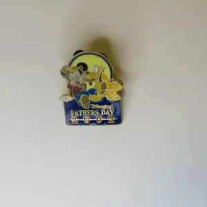 Disney DLR  Mickey & Pluto  Father's Day 2002 Pin