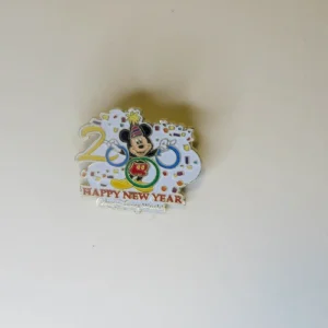 Disney WDW Mickey Mouse Happy New Year 2000 Pin