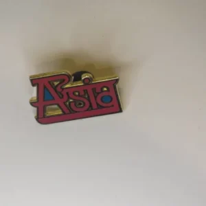 Rare! Disney Pins Disney’s Animal Kingdom “Asia” Logo Red Blue pin