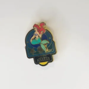 Disney Wdw Dlr Sign Of The Zodiac Aquarius / February Little Mermaid