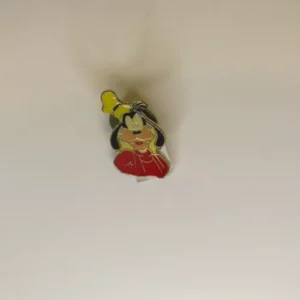 1980s Goofy Yellow Hat Lapel Pin 2.75 X 1.5 Cm. (1.1" X 0.6") Disney