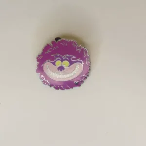 Disney Pin Cheshire Cat Big Smile Sleepy Eyes Head Face Alice In