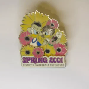Disney Trading Pins 4705 DCA - Spring 2001 (Donald & Daisy)