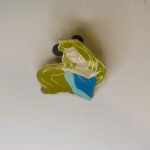 Disney Aurora Half Body Bust Cast Lanyard Sleeping Beauty Pin