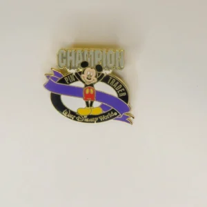 Wdw Pin Trader Champion Spring 2002 Green Ribbon Le Disney Pin (b6)