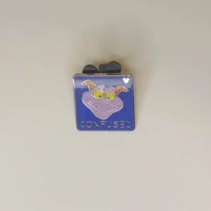 2008 Disney Hidden Mickey Series Figment Expressions Confused Pin Authentic