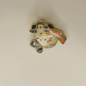 2002 Disney Store Trading Pin 12 Months Of Magic Thanksgiving Mickey
