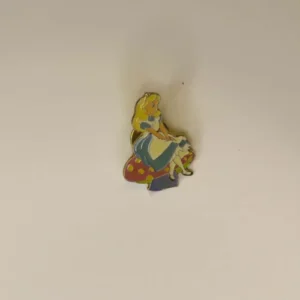 Alice on Mushroom from Alice in Wonderland Commemorative Set Disney Pin # 1755