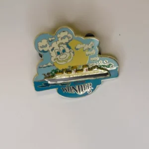 Disney Dcl Pin Cruise Event 2002 Wonder Ship Mickey Cloud Le 2000 Pin