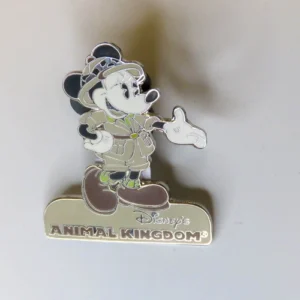 Disney Pin 53992 Animal Kingdom Vintage Minnie Mouse Safari Walt Disney World