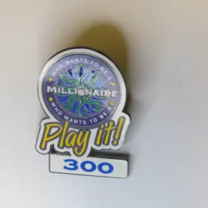 Who Wants to Be a Millionaire Play It! 300 Points Disney Pin 4561
