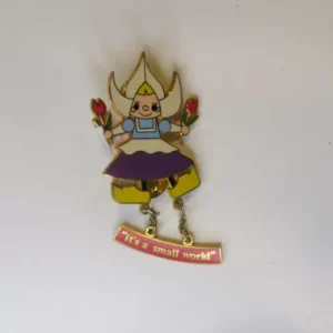 Disney WDW VTG "it's a small world" Dutch Netherlands Holland Girl Dangle Pin
