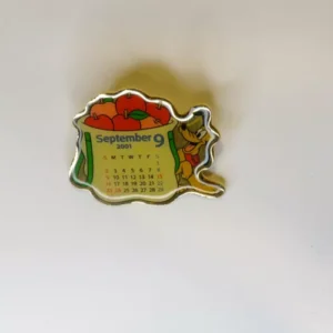 Tokyo Disneyland - Japan 2001 Calendar - September Pluto