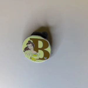 B is for Belle - Beauty & the Beast Disney Alphabet Letter Pin 2008 WDW Pin
