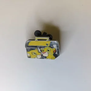 Disney Pin Hidden Mickey Simba And Nala Lunch Box Lion King Dlr 2008