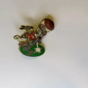 Disney Sports Series With Goofy Kicking Football Free D Pin
