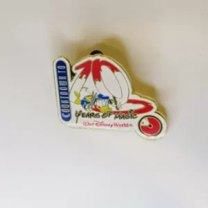 Disney DONALD Countdown to 100 Years of Magic 2 Weeks To Go WDW 2001 LE 2500 Pin