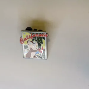 Disney Trading Pin Chip California Postcard 1 Of 6 Hidden Mickey 2008 (No Back)