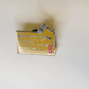 Disneyland B Ticket Mickey Disney Trading Pin New