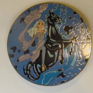 Disney Fantasy Frozen Elsa And Water Horse Scene 3” LE 100 Fantasy Pin