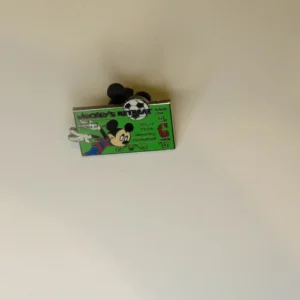Disney Pin 36437 WDW Cast Pin Party C Ticket Mickey’s Retreat Soccer Ball LE