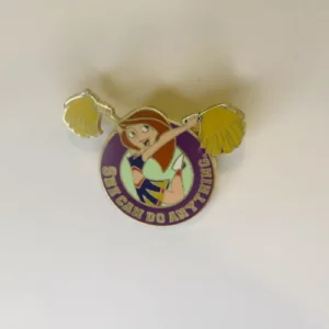 Kim Possible Cheerleader Disney Pin 25423