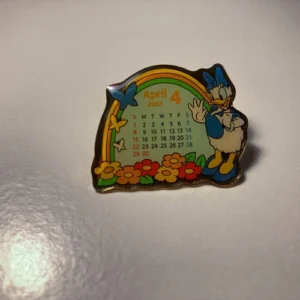 Disney TDR - Daisy Duck - April - Calendar 2001 - TDL Pin