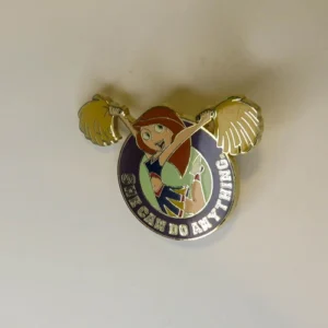 Disney Dlr Pin Kim Possible Cheerleader Pom Pom She Can Do Anything