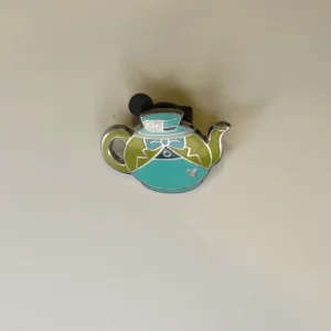 Disney Pin 102284 Alice in Wonderland Teapots Mad Hatter DLR 2014 Hidden Mickey