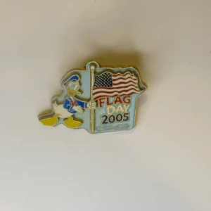 Disney Pin - Wdw - Flag Day 2005 Donald Duck 39156 Le