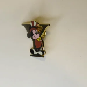 Disney Patriotic Mickey Mouse Bootleg Mickey Name Y Only Pin