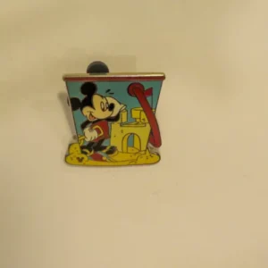 Disney Mickey Mouse Beach Bucket Pail Hidden Mickey Pin