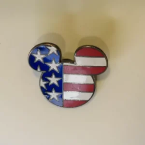 2001 Disney Epcot World Showcase Mickey Mouse Ears Stars & Stripes
