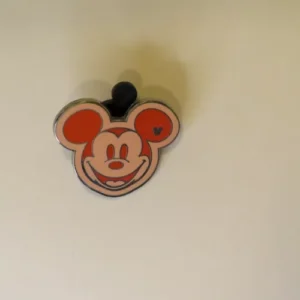 Disney Trading Pin - Mickey Head Pink Face 2 Of 5