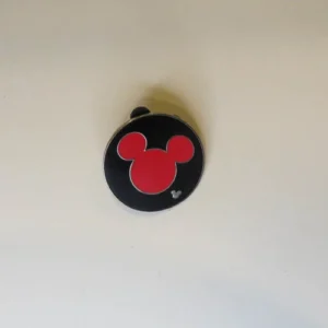 Disney's Red Hidden Mickey Collectible Pin / Pinback / Lapel Only Read