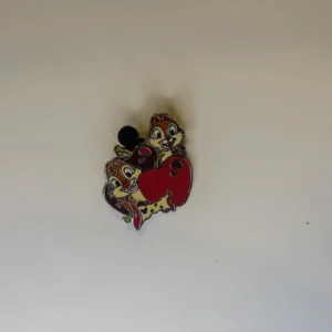 2007 Hidden Mickey Chip & Dale Apples Health Food Disney Pin