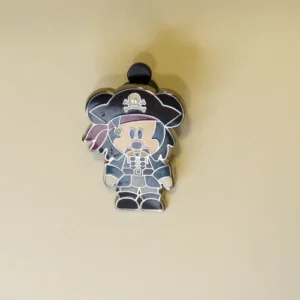 Disney Pirates Of The Carribean Cute Mickey Mouse Jack Sparrow Pin