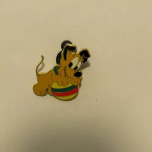 Disney Baby Pluto Jr. Ball Cast Lanyard Pin