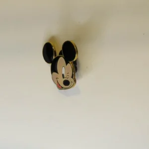 Walt Disney World 2002 Winking Mickey Mouse Head Cast Member Lanyard Pin