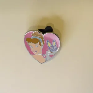 Disney Princess Heart and Butterfly Cinderella Pin