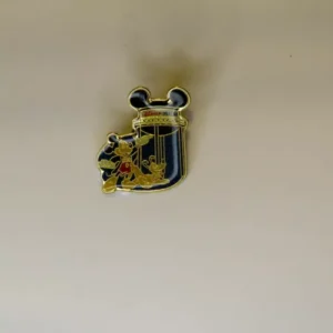 WDW Disney-MGM Studios: Mickey/Pluto/Earful Tower Hat Pin